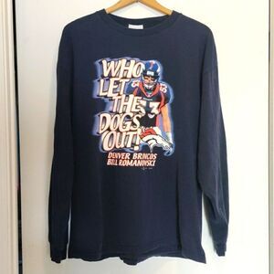 Vintage Denver Broncos Bill Romanowski T-Shirt.